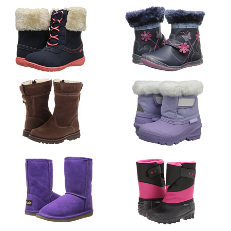Детская зимняя обувь 2015 для девочек