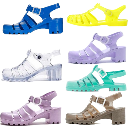   Jelly sandals  2014